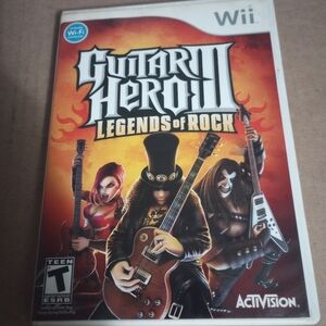 Guitar Hero III: Legends of Rock for Wii - Red and Black